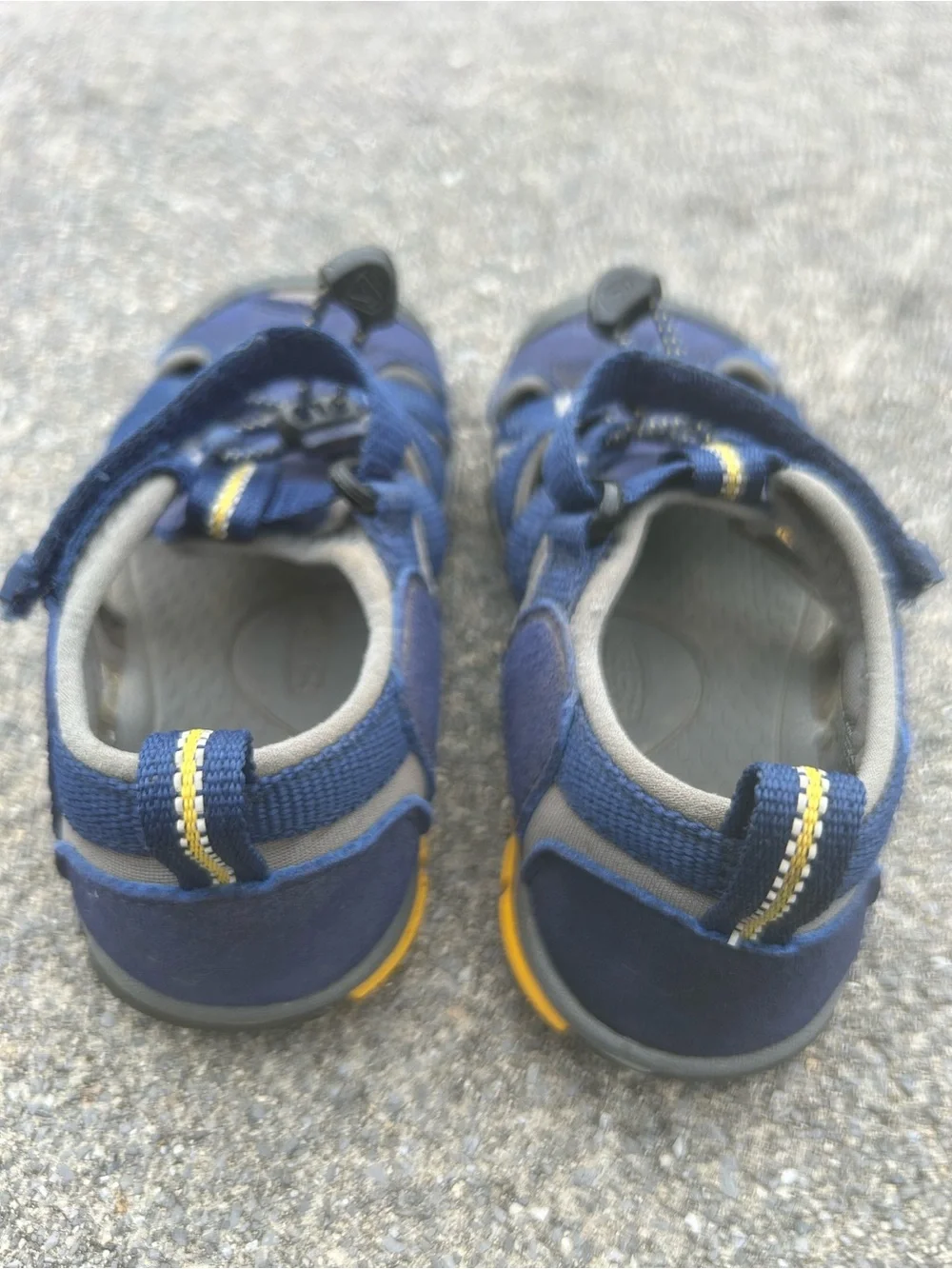 KEEN Newport H2 Toddler Closed Toe Water Sandals Navy Blue Size 11